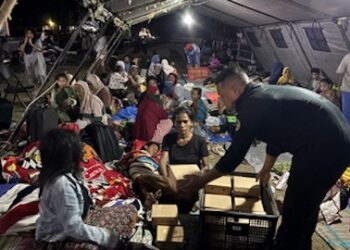 71 Dapur MBG Dialihkan Bantu Pengungsi Gempa NTT