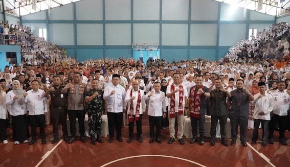 Gubernur Jambi Ajak Pelajar Bentengi Diri dari Radikalisme, Narkoba, Judol dan Bullying