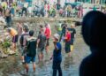 Lintas Agama Bersihkan Sungai Cibalok, Warga Bogor Tunjukkan Toleransi Lewat Aksi Nyata