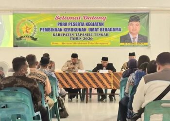 FKUB Tapanuli Tengah Perkuat Kerukunan Lewat Pembinaan Lintas Agama dan Deteksi Dini Konflik