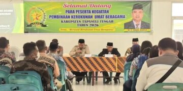FKUB Tapanuli Tengah Perkuat Kerukunan Lewat Pembinaan Lintas Agama dan Deteksi Dini Konflik
