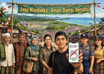 Jaga MotoGP Mandalika dari Upaya Kelompok Anti-NKRI