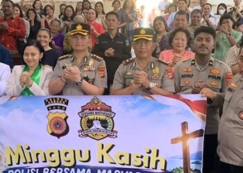 Minggu Kasih di Gereja GPIB Patmos, Kapolres Sabang Ajak Masyarakat Rawat Toleransi