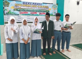 Ciptakan Lingkungan Pendidikan Aman dan Inklusif, MAN 4 Sleman Deklarasi Anti Radikalisme dan Bullying