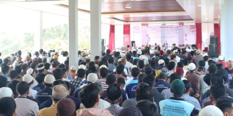 Bukan Sekadar Seremonial, 2 Napiter di Lapas Warungkiara Ikrar NKRI Sebagai Jalan Kembali ke Masyarakat