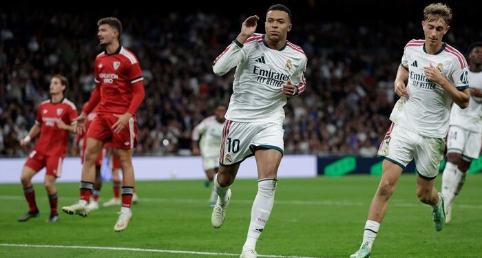 Mbappe Borong Dua Gol, Real Madrid Hajar Sevilla 4-1