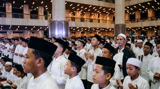 Malam Ini di Istiqlal: Santri Gelar Munajat Akbar, Titip Doa untuk Karhutla Sumatra-Kalimantan