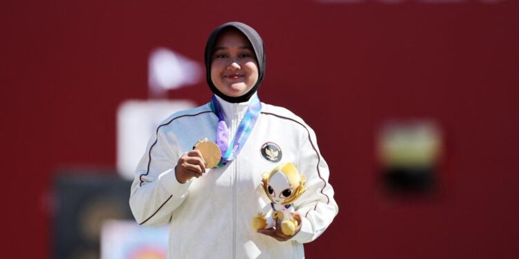 Nurisa Dian Ashrifah Tambah Emas Indonesia di Asian Games 2026
