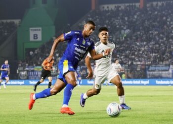 Persib Bandung Tekuk Persik Kediri 1-0, Julio Cesar Jadi Penentu